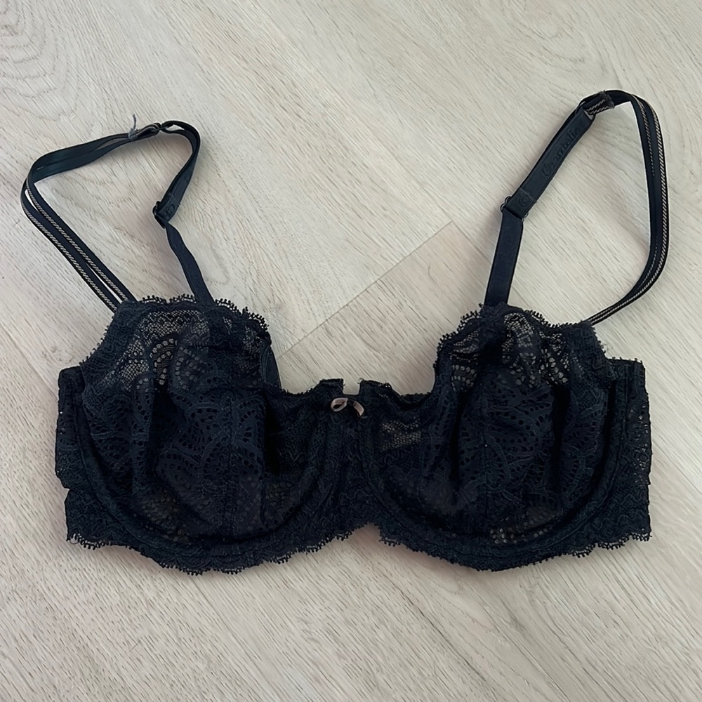 Chantelle Balconette Black Bra